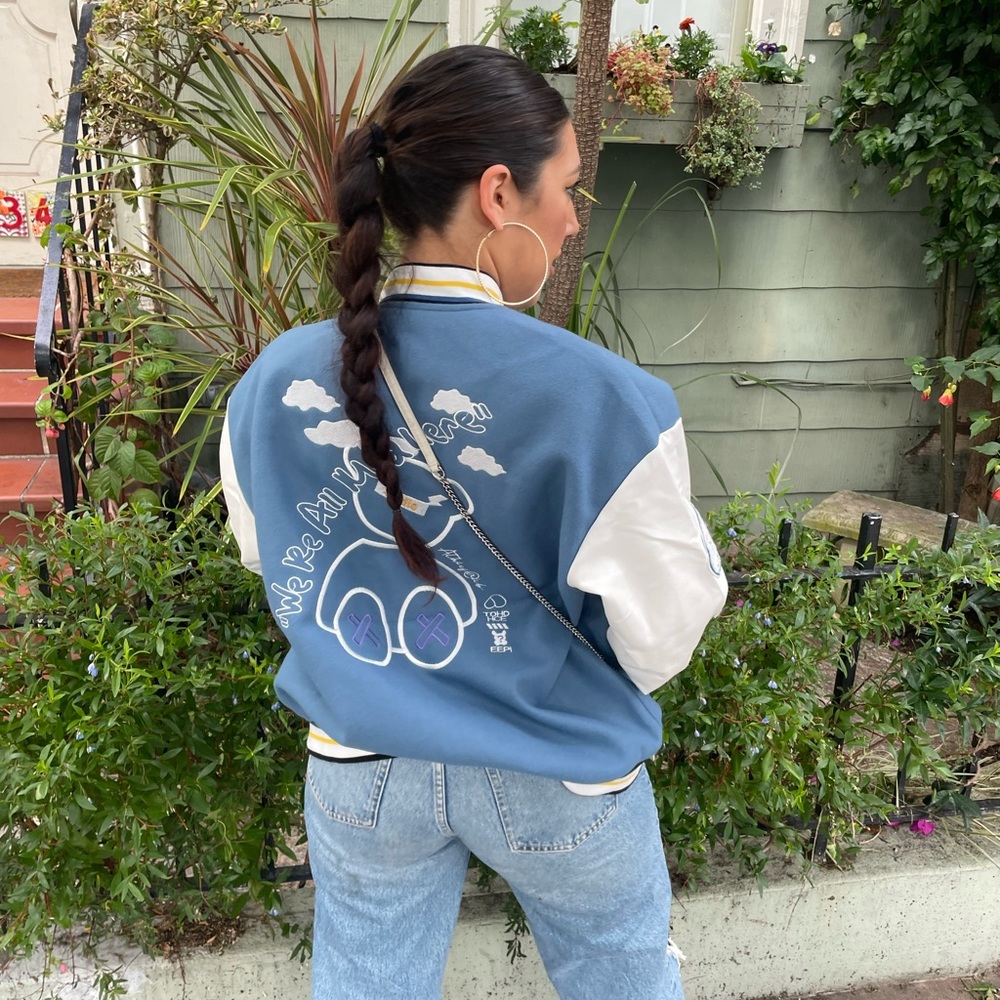 Varsity Jacket-  “We’re all mad here”🧸